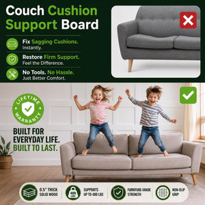 Loveseat Cushion Support Board for Sagging Cushions