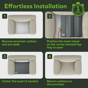 Recliner Cushion Support Board for a Sagging Seat
