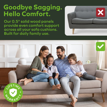 Heavy Duty Loveseat Cushion Support - 38"-45" x 23"